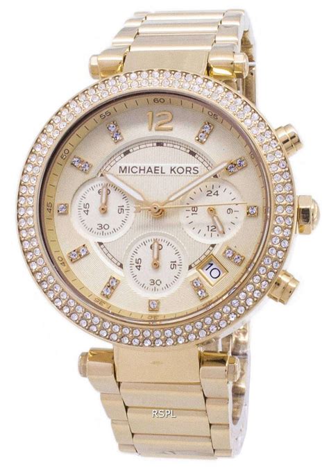 montre michael kors chronographe|michael kors watch for female.